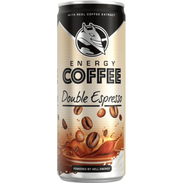Холодна кава Hell Energy Coffee Double Espresso 0.25 л з/б